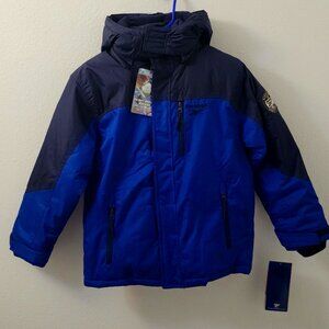 Reebok Blue Puffer Jacket, Size 10-12 M/M